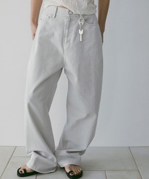 anuke | Wide Cocoon Denim(デニムパンツ)