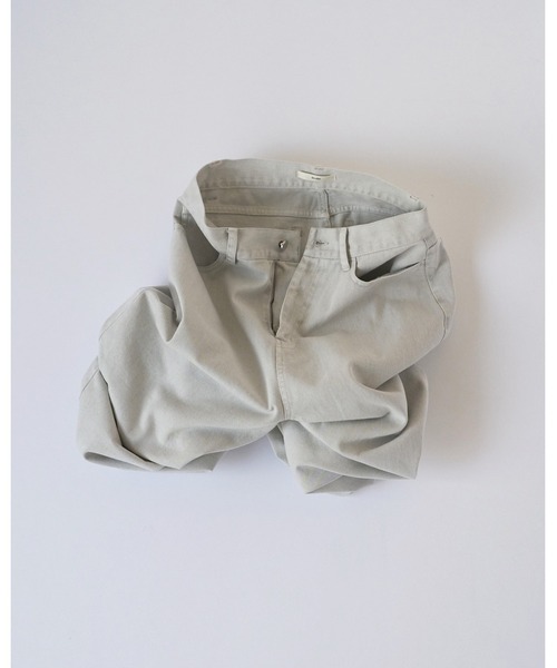 anuke(アンヌーク)の「Wide Cocoon Denim(デニムパンツ・レディース・ライトグレー・36inch/38inch)」の13枚目の写真