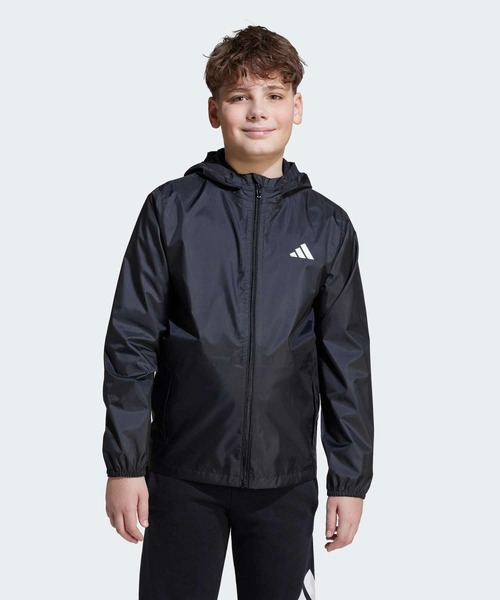 adidas（アディダス）の「レインジャケット キッズ / アディダス adidas（その他アウター・キッズ・ブラック・110/120/130/140/150/160）」の9枚目の写真