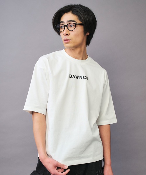DAWNCE(ダウンス)の「DAWNCEロゴTシャツ(Tシャツ/カットソー・メンズ・ホワイト/ブラック・FREE)」の8枚目の写真