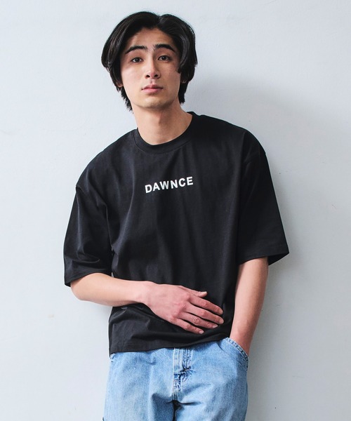 DAWNCE(ダウンス)の「DAWNCEロゴTシャツ(Tシャツ/カットソー・メンズ・ホワイト/ブラック・FREE)」の17枚目の写真
