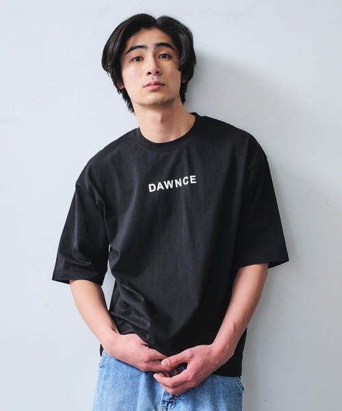 DAWNCE(ダウンス)の「DAWNCEロゴTシャツ(Tシャツ/カットソー・メンズ・ホワイト/ブラック・FREE)」の18枚目の写真