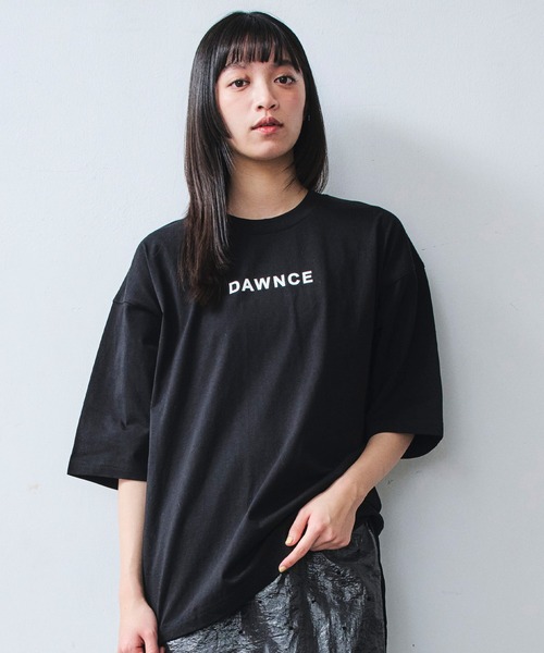 DAWNCE(ダウンス)の「DAWNCEロゴTシャツ(Tシャツ/カットソー・メンズ・ホワイト/ブラック・FREE)」の21枚目の写真