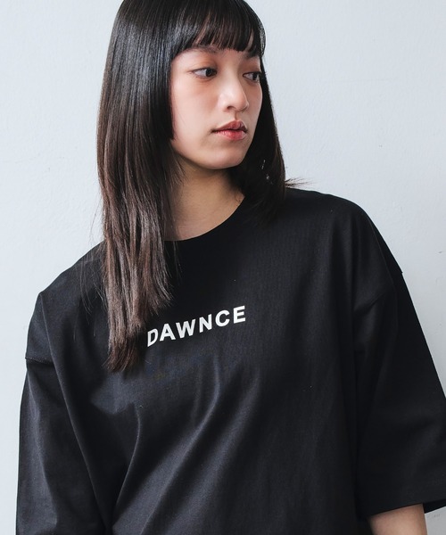 DAWNCE(ダウンス)の「DAWNCEロゴTシャツ(Tシャツ/カットソー・メンズ・ホワイト/ブラック・FREE)」の22枚目の写真