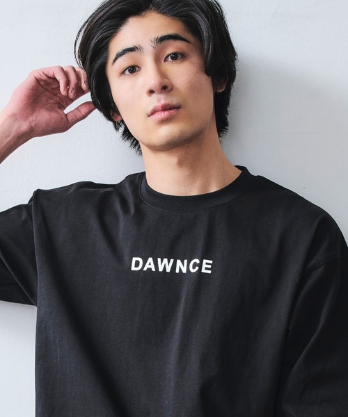 DAWNCE(ダウンス)の「DAWNCEロゴTシャツ(Tシャツ/カットソー・メンズ・ホワイト/ブラック・FREE)」の19枚目の写真