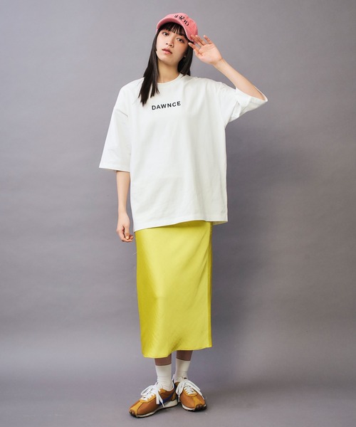 DAWNCE(ダウンス)の「DAWNCEロゴTシャツ(Tシャツ/カットソー・メンズ・ホワイト/ブラック・FREE)」の15枚目の写真