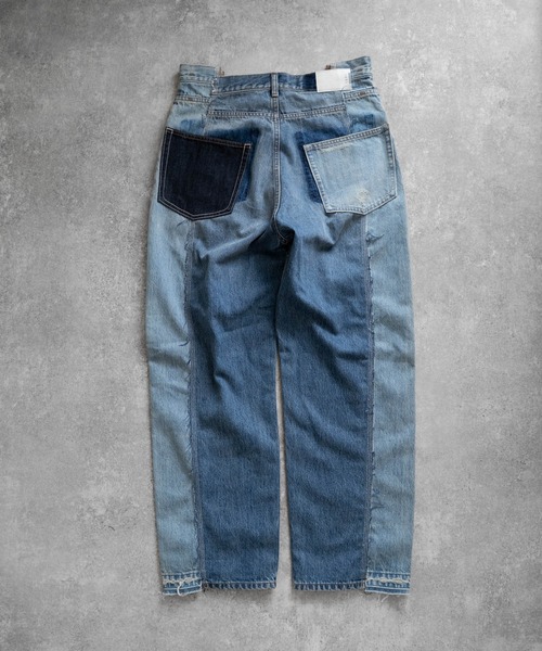 Iroquois（イロコイ）の「CENTER SEAM LOOSE FIT（デニムパンツ・メンズ・ブラック系その他/ブルー系その他/インディゴブルー/ブラック・3/2/5/4）」の18枚目の写真