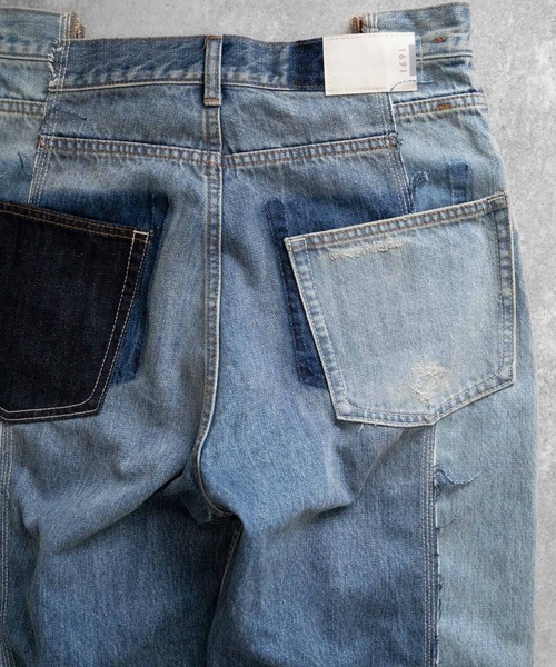 Iroquois（イロコイ）の「CENTER SEAM LOOSE FIT（デニムパンツ・メンズ・ブラック系その他/ブルー系その他/インディゴブルー/ブラック・3/2/5/4）」の20枚目の写真