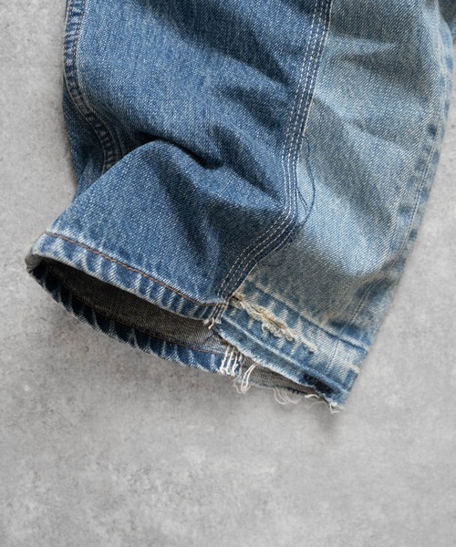 Iroquois（イロコイ）の「CENTER SEAM LOOSE FIT（デニムパンツ・メンズ・ブラック系その他/ブルー系その他/インディゴブルー/ブラック・3/2/5/4）」の21枚目の写真