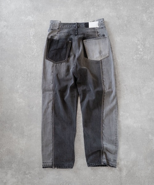 Iroquois（イロコイ）の「CENTER SEAM LOOSE FIT（デニムパンツ・メンズ・ブラック系その他/ブルー系その他/インディゴブルー/ブラック・3/2/5/4）」の7枚目の写真