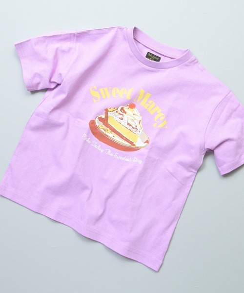 Life Support Products(ライフサポートプロダクツ)の「【プチプラ】半袖グラフィック半袖Tシャツ(Tシャツ/カットソー・キッズ・ブルー/オフホワイト/アイボリー/ライトピンク/ブラック/ピンク/グリーン/オレンジ/ネイビー/チャコール・80/90/95/100/110/120/130/140/150)」の8枚目の写真