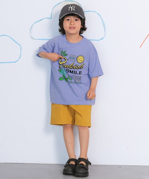 Life Support Products(ライフサポートプロダクツ)の「【プチプラ】半袖グラフィック半袖Tシャツ(Tシャツ/カットソー・キッズ・ブルー/オフホワイト/アイボリー/ライトピンク/ブラック/ピンク/グリーン/オレンジ/ネイビー/チャコール・80/90/95/100/110/120/130/140/150)」の21枚目の写真