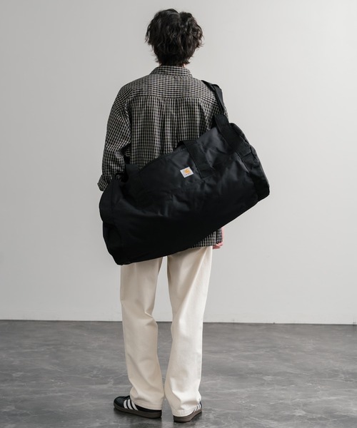 Carhartt(カーハート)の「Carhartt カーハート ダッフルバッグ60L/大容量2WAY撥水加工ショルダーバッグ(ショルダーバッグ・メンズ・ブラック/ブラウン・FREE)」の7枚目の写真
