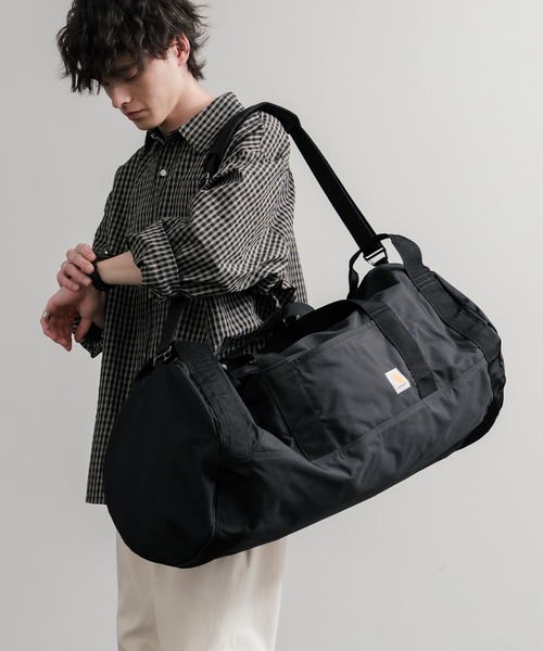 Carhartt(カーハート)の「Carhartt カーハート ダッフルバッグ60L/大容量2WAY撥水加工ショルダーバッグ(ショルダーバッグ・メンズ・ブラック/ブラウン・FREE)」の8枚目の写真