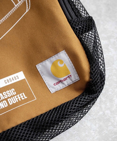 Carhartt(カーハート)の「Carhartt カーハート ダッフルバッグ60L/大容量2WAY撥水加工ショルダーバッグ(ショルダーバッグ・メンズ・ブラック/ブラウン・FREE)」の12枚目の写真