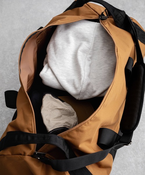 Carhartt(カーハート)の「Carhartt カーハート ダッフルバッグ60L/大容量2WAY撥水加工ショルダーバッグ(ショルダーバッグ・メンズ・ブラック/ブラウン・FREE)」の10枚目の写真