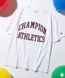 MARUKAWA（マルカワ）の「2026SS Champion/チャンピオン カレッジプリント ワンポイントロゴ刺繍 クルーネック半袖Tシャツ キッズ（Tシャツ/カットソー）」