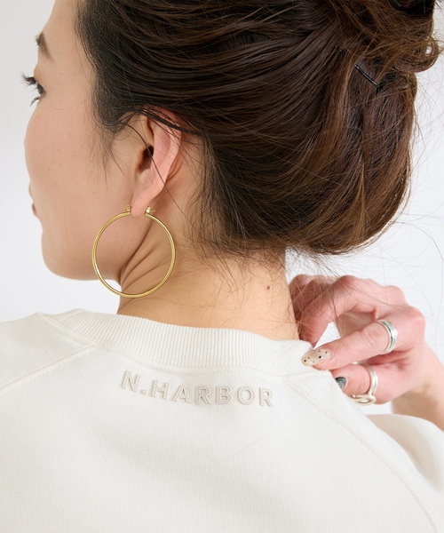 B.C STOCK（ベーセーストック）の「ウォッシャブル / シリコンロゴスウェット（スウェット・レディース・レッド/ホワイト/チャコールグレー・FREE）」の18枚目の写真