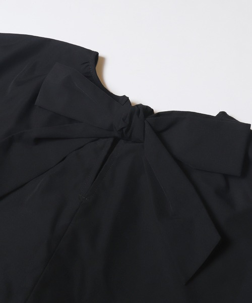coca（coca）（コカ）の「バックリボンチュニック（チュニック・レディース・ドット/ブラック・L/M/S）」の17枚目の写真