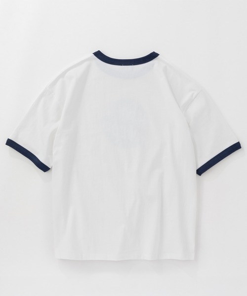 KAVU(カブー)の「KAVU/カブー HAVU Ringer Tee/ハブ リンガー Tシャツ(Tシャツ/カットソー・メンズ・ホワイト×レッド/ホワイト×グリーン/ホワイト×ネイビー・MEDIUM/LARGE)」の21枚目の写真