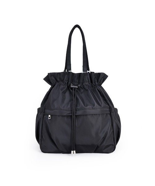 COLDE （コルデ）の「巾着リュックトートバッグ（トートバッグ・レディース・グレー/ブラック/アイボリー・FREE）」の10枚目の写真