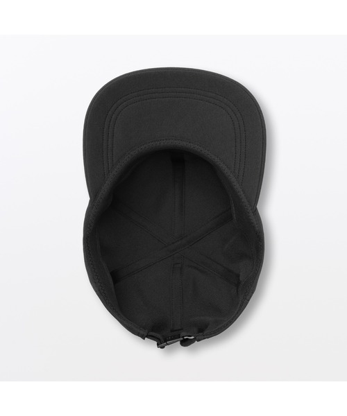 無印良品（ムジルシリョウヒン）の「ＵＶカット風を通す　ちいさくまとまる　キャップ（キャップ・レディース・ダークグレー/サンドベージュ/ブルー系/ブラック・55-59cm）」の7枚目の写真