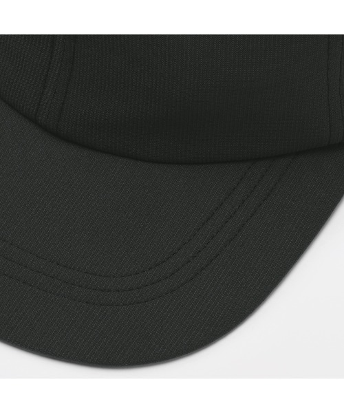 無印良品（ムジルシリョウヒン）の「ＵＶカット風を通す　ちいさくまとまる　キャップ（キャップ・レディース・ダークグレー/サンドベージュ/ブルー系/ブラック・55-59cm）」の9枚目の写真