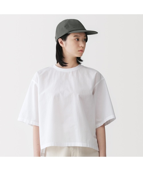 無印良品（ムジルシリョウヒン）の「ＵＶカット風を通す　ちいさくまとまる　キャップ（キャップ・レディース・ダークグレー/サンドベージュ/ブルー系/ブラック・55-59cm）」の13枚目の写真