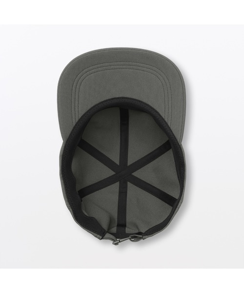 無印良品（ムジルシリョウヒン）の「ＵＶカット風を通す　ちいさくまとまる　キャップ（キャップ・レディース・ダークグレー/サンドベージュ/ブルー系/ブラック・55-59cm）」の15枚目の写真