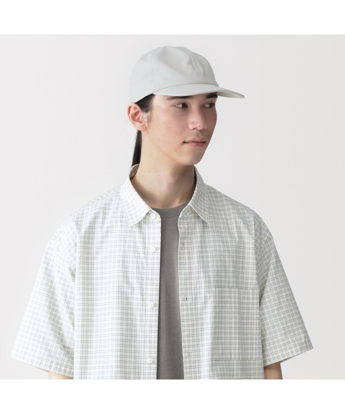 無印良品（ムジルシリョウヒン）の「ＵＶカット風を通す　ちいさくまとまる　キャップ（キャップ・レディース・ダークグレー/サンドベージュ/ブルー系/ブラック・55-59cm）」の21枚目の写真