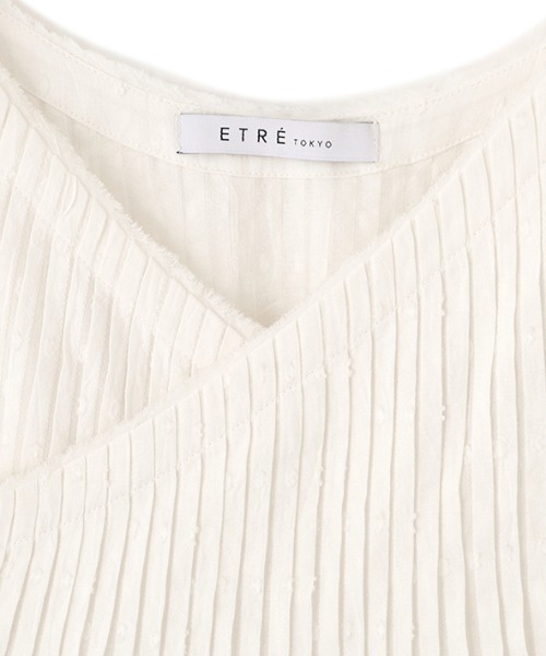 ETRE TOKYO(エトレトウキョウ)の「【先行予約限定 10%OFF】コットンドビーカシュクールキャミソール(キャミソール・レディース・ブラック/ホワイト・FREE)」の17枚目の写真