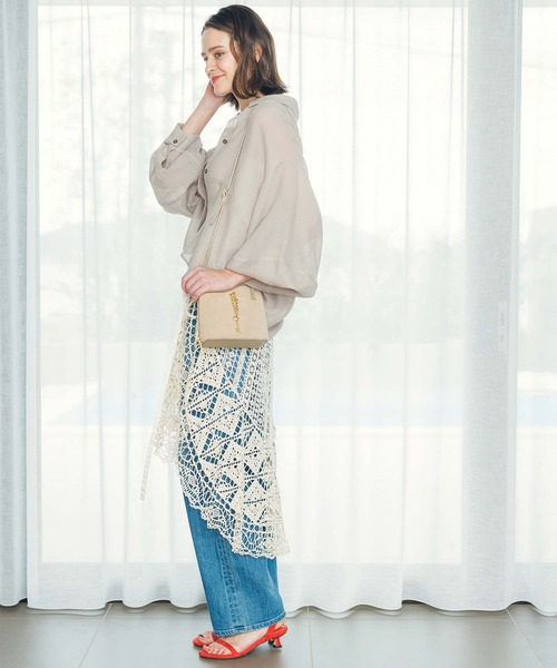 Gready Brilliant(グレディブリリアン)の「レース巻きスカート(スカート・レディース・アイボリー/ブラック・38)」の19枚目の写真