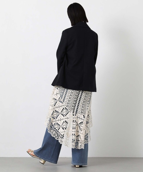 Gready Brilliant(グレディブリリアン)の「レース巻きスカート(スカート・レディース・アイボリー/ブラック・38)」の5枚目の写真