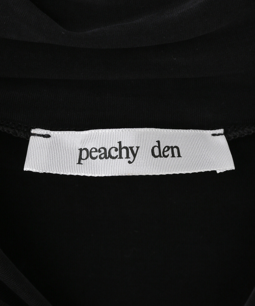 PULP/417EDIFICE(パルプフォーワンセブンエディフィス)の「peachy den / ピーチーデン KYLIE COLD SHOULDER TOP(Tシャツ/カットソー・レディース・ブラック/ブルー・SMALL/X-SMALL)」の15枚目の写真