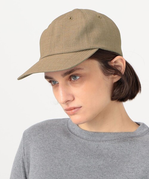 KIJIMA TAKAYUKI(キジマ タカユキ)の「KIJIMA TAKAYUKI 6PANEL CAP(キャップ・レディース・ブラック/グリーン・FREE)」の3枚目の写真