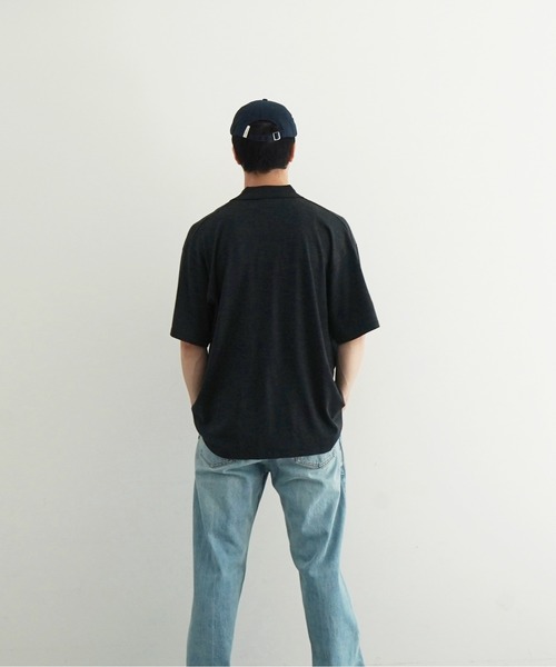 FilMelange（フィルメランジェ）の「Fil Melange Wornum / ウォーナム（ポロシャツ・メンズ・ブラック系その他・4）」の2枚目の写真
