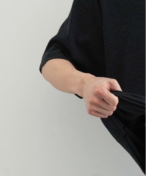 FilMelange（フィルメランジェ）の「Fil Melange Wornum / ウォーナム（ポロシャツ・メンズ・ブラック系その他・4）」の4枚目の写真