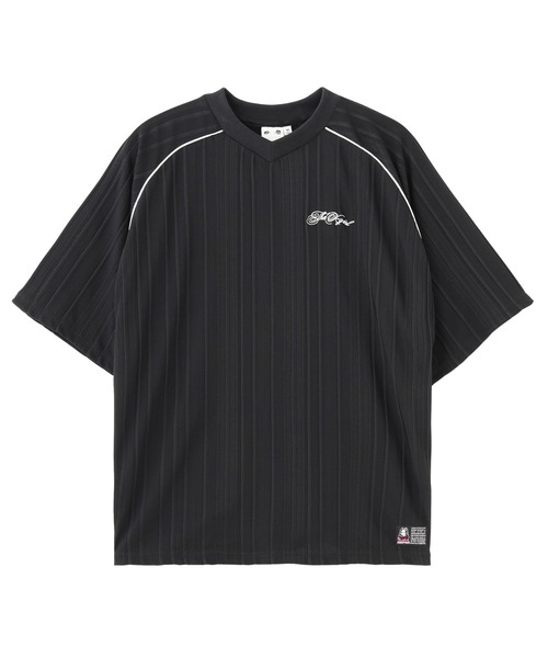 X-girl(エックスガール)の「SCRIPT LOGO BIG TEE(Tシャツ/カットソー・レディース・グレー/ブラック・S/M)」の11枚目の写真