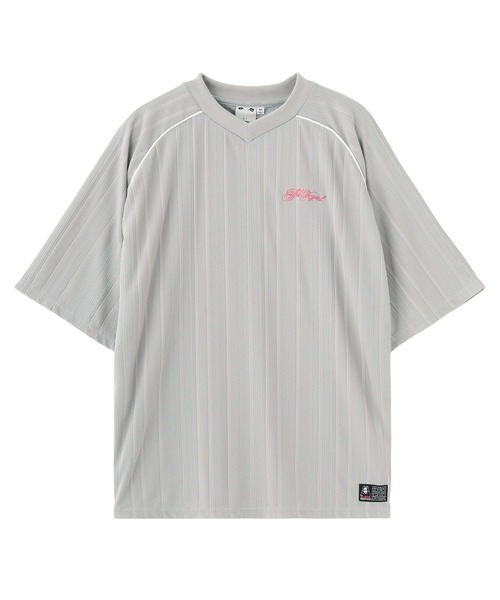 X-girl(エックスガール)の「SCRIPT LOGO BIG TEE(Tシャツ/カットソー・レディース・グレー/ブラック・S/M)」の13枚目の写真