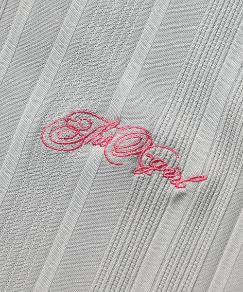 X-girl(エックスガール)の「SCRIPT LOGO BIG TEE(Tシャツ/カットソー・レディース・グレー/ブラック・S/M)」の16枚目の写真