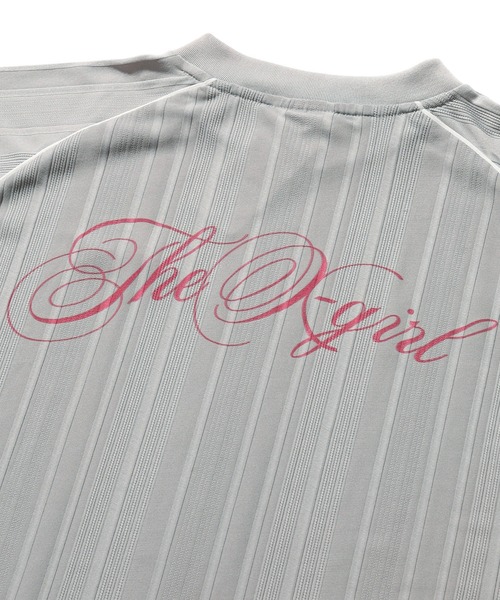 X-girl(エックスガール)の「SCRIPT LOGO BIG TEE(Tシャツ/カットソー・レディース・グレー/ブラック・S/M)」の17枚目の写真