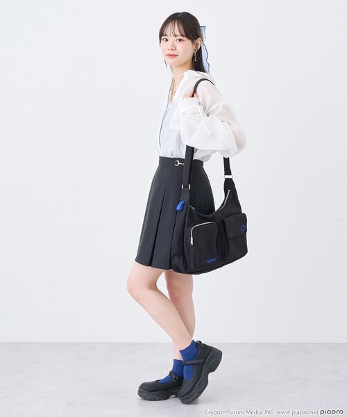 earth music&ecology(アースミュージックアンドエコロジー)の「KAITO イメージ バッグ(ショルダーバッグ・レディース・ブルー・FREE)」の22枚目の写真