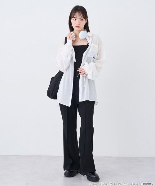 earth music&ecology（アースミュージックアンドエコロジー）の「KAITO イメージ バッグ（ショルダーバッグ・レディース・ブルー・FREE）」の5枚目の写真