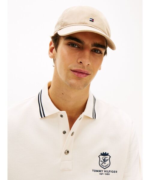 TOMMY HILFIGER(トミーヒルフィガー)の「フラッグソフト6パネルキャップ(キャップ・メンズ・ベージュ/イエロー/ピンク/レッド/ブルー・FREE)」の8枚目の写真