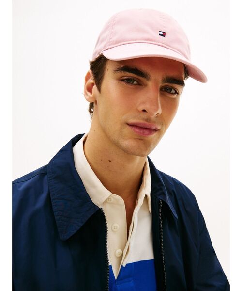 TOMMY HILFIGER(トミーヒルフィガー)の「フラッグソフト6パネルキャップ(キャップ・メンズ・ベージュ/イエロー/ピンク/レッド/ブルー・FREE)」の14枚目の写真