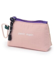 petit main | カラビナつきシャカシャカミニポーチ/LG(ポーチ)