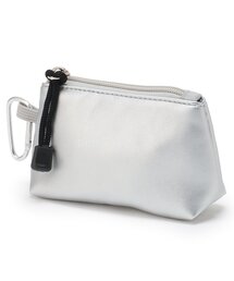 petit main（プティマイン）の「カラビナつきシャカシャカミニポーチ/LG（ポーチ）」