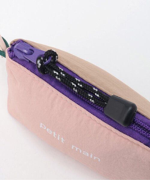 petit main（プティマイン）の「カラビナつきシャカシャカミニポーチ/LG（ポーチ・キッズ・ブルー/シルバー/ピンク・F）」の7枚目の写真