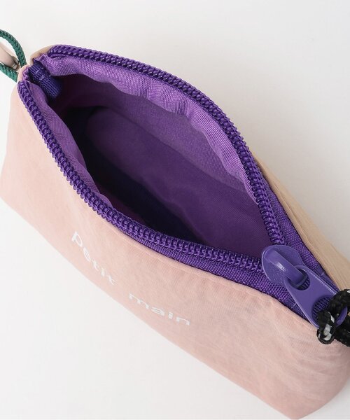 petit main（プティマイン）の「カラビナつきシャカシャカミニポーチ/LG（ポーチ・キッズ・ブルー/シルバー/ピンク・F）」の11枚目の写真