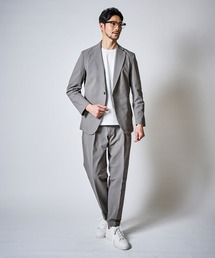 TETE HOMME（テットオム）の「【WEB限定】4WAYストレッチ マイクロサッカーセットアップ（スーツセット）」